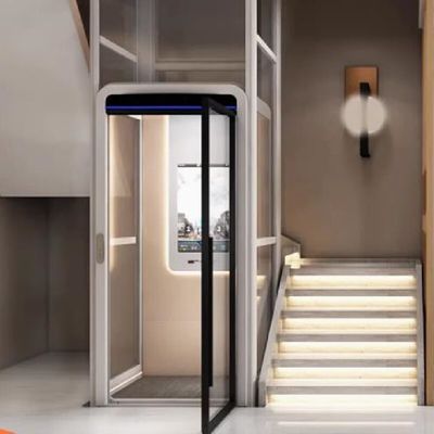 Ascensore a vite senza manutenzione – 500–5000 kg, 2–5 fermate