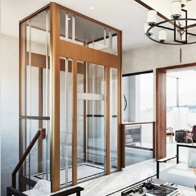 Ascensore idraulico domestico monofase AC – 14,5 m, 5 fermate, senza fossa