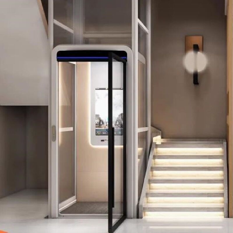 Ascensore a vite senza manutenzione – 500–5000 kg, 2–5 fermate