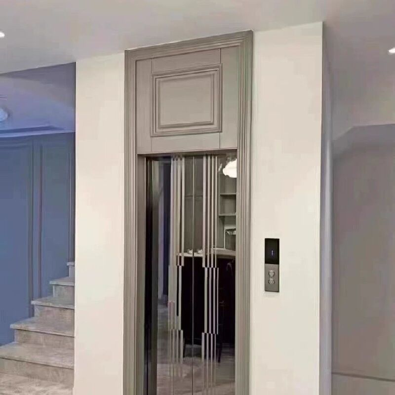 Ascensore idraulico domestico a 5 fermate con cilindri di 2,9 m