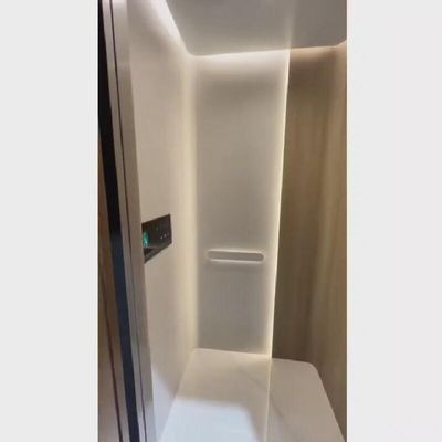 Ascensore per la casa a vite a 220V con porta scorrevole automatica e capacità di 400 kg