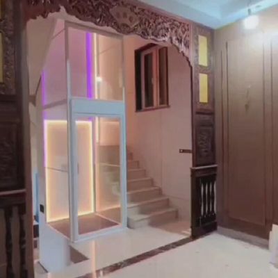 Ascensore a vite a 400 kg Compatto per la casa Ascensori a 50 piedi Altezza di viaggio