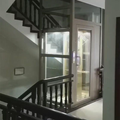 3 passeggeri Compatti ascensori residenziali Design elegante Piccolo ascensore domestico