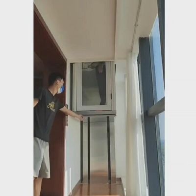 Capacità 400 kg ascensore idraulico residenziale attrezzatura di sicurezza ascensori idraulici domestici