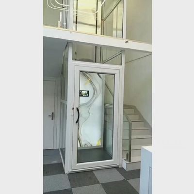 Piattaforma di controllo PLC ascensore idraulico domestico con cilindro idraulico