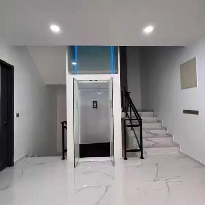 14.5 M Ss cabina ascensore con porte automatiche per 5 fermate pitless casa ascensore