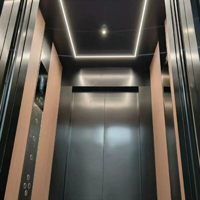 Personalizzare 2.9 M grandi cilindri ascensore idraulico con 0 M profondità di fossa e 304 # cabina in acciaio inossidabile