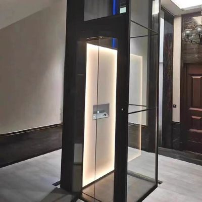 Microprocessore Ascensore per visite turistiche domestiche 14.5M Ascensore idraulico per ville