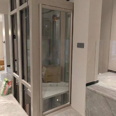 Ascensori di trazione domestici personalizzabili con sensori di sicurezza e porte automatiche