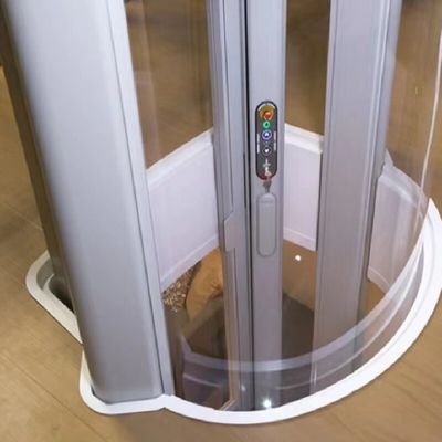 Ascensore per passeggeri a capsula di vetro rotondo