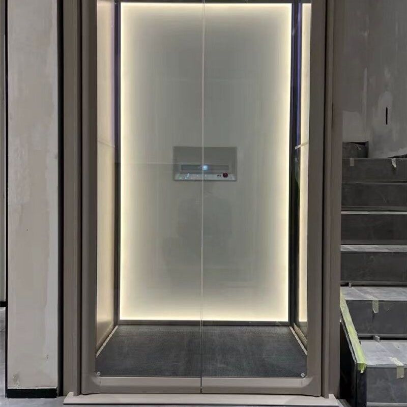 Supporto a terra idraulico per passeggeri con spazio libero superiore a 3 m