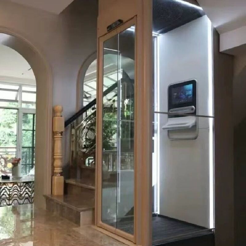 Ascensore automatico a porta scorrevole di sicurezza aggiuntiva con cilindro grande 2.9M e microprocessore