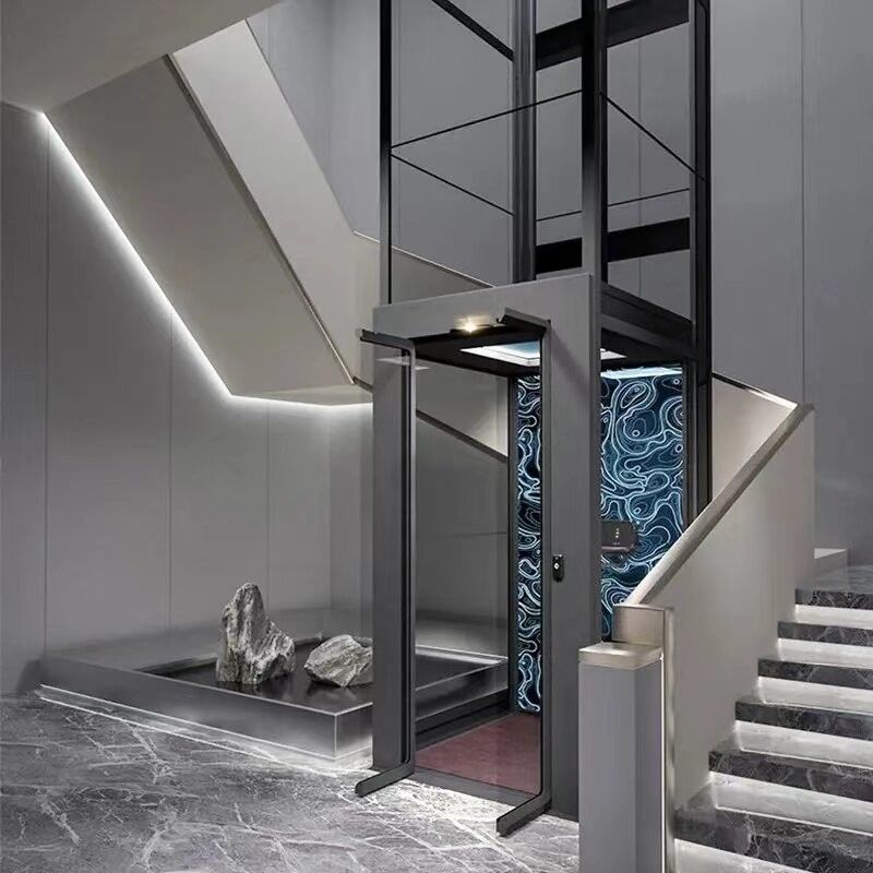 Scala di terra ascensori residenziali 0M Pit Piccolo ascensore idraulico per casa