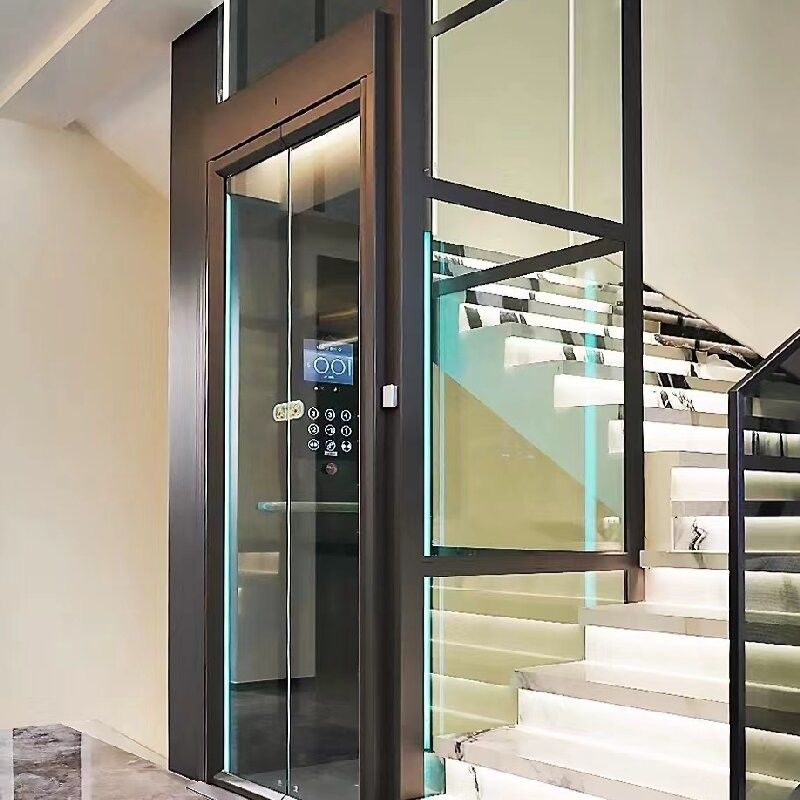 Ascensore di trazione residenziale di capacità da 400 kg a 1000 kg