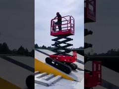 Sollevamento di forbici da strisciatore, piattaforma di sollevamento di forbici automatiche, sollevamento di forbici automatici